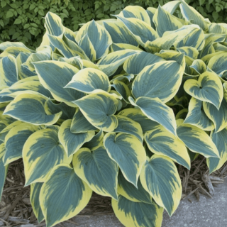 Хоста 'First Frost' (Hosta 'First Frost')